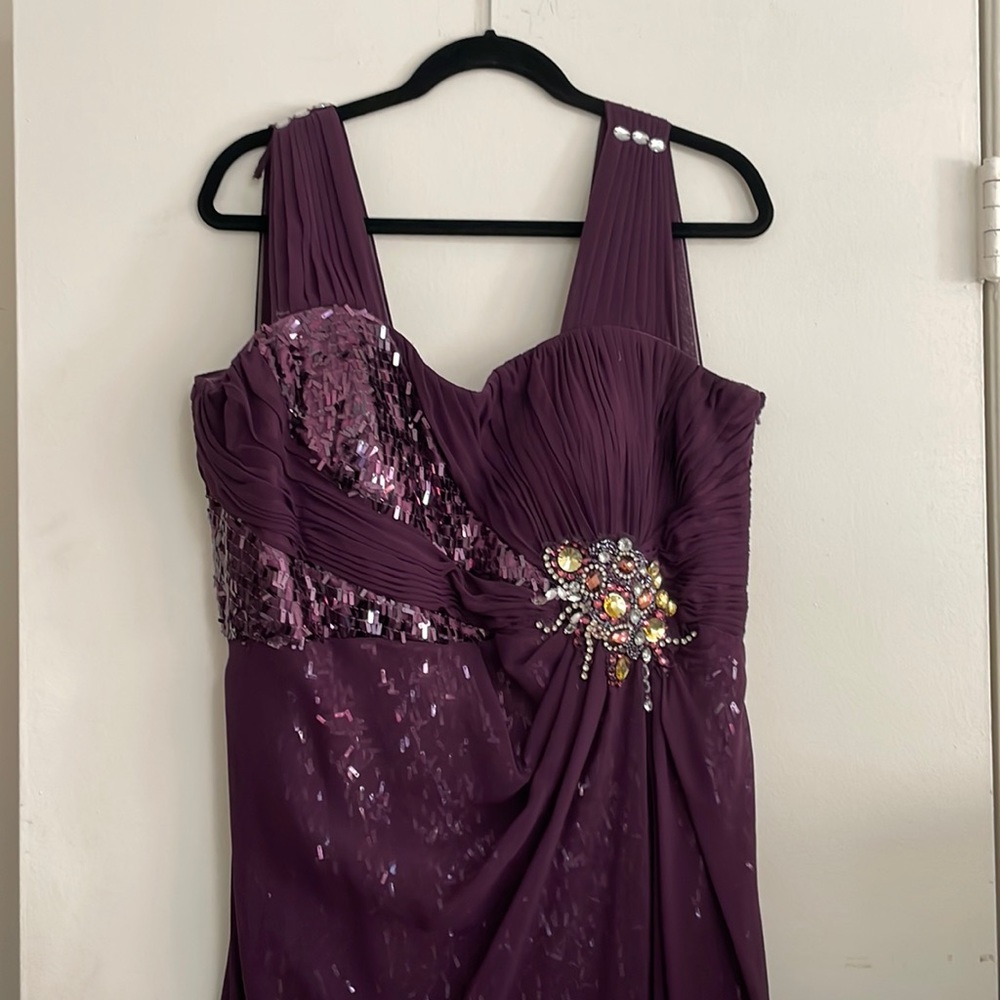 Purple dress
